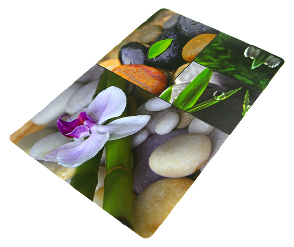 4 Tischset Platzmatte Platzdeckchen Platzset abwaschbar Kunststoff BAMBUS